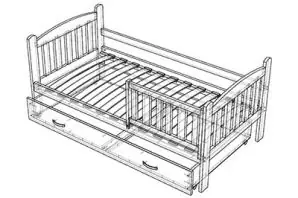 Детская кровать андриана вид - 1